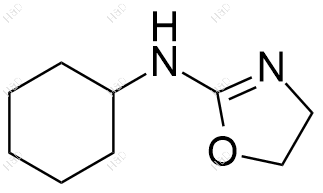 N-环己基-4,5-二氢-2-恶唑胺化学结构式