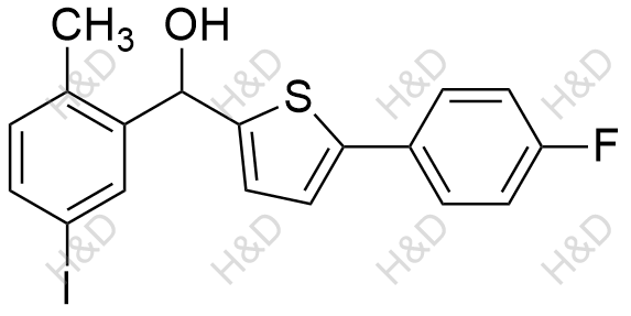 卡格列净杂质80结构式