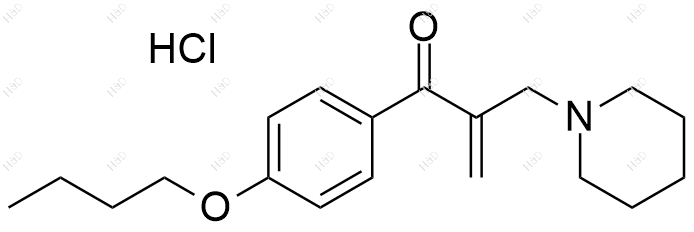 达克罗宁杂质10(盐酸盐)结构式