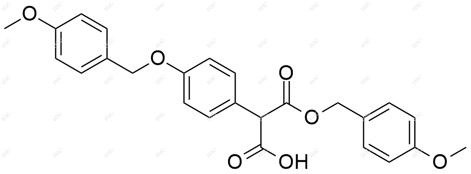 拉氧头孢杂质6结构式