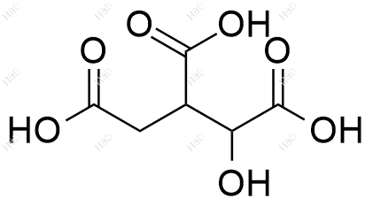 异柠檬酸化学结构式