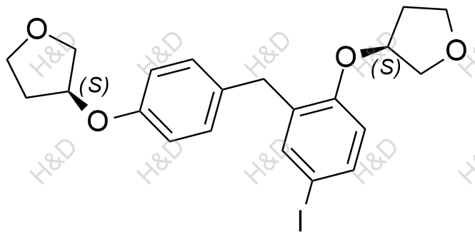 恩格列净杂质61结构式