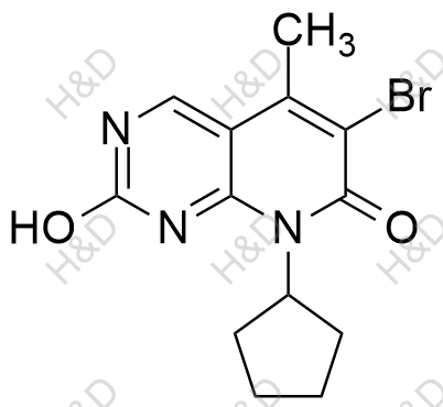 帕布昔利布杂质83结构式