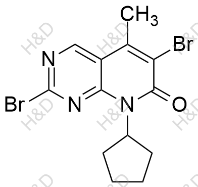 帕布昔利布杂质75结构式