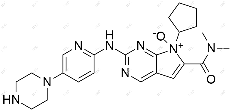 瑞波西利N-氧化物结构式