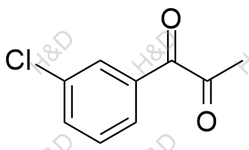 安非他酮二酮衍生物结构式