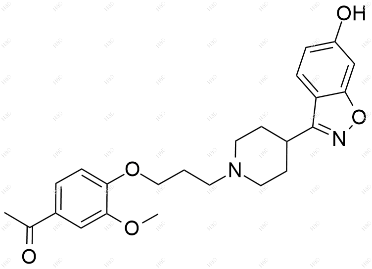 伊潘立酮杂质22结构式