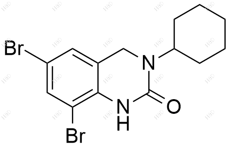 溴己新杂质8化学结构式