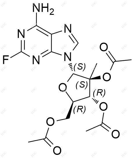 氟达拉滨杂质13结构式