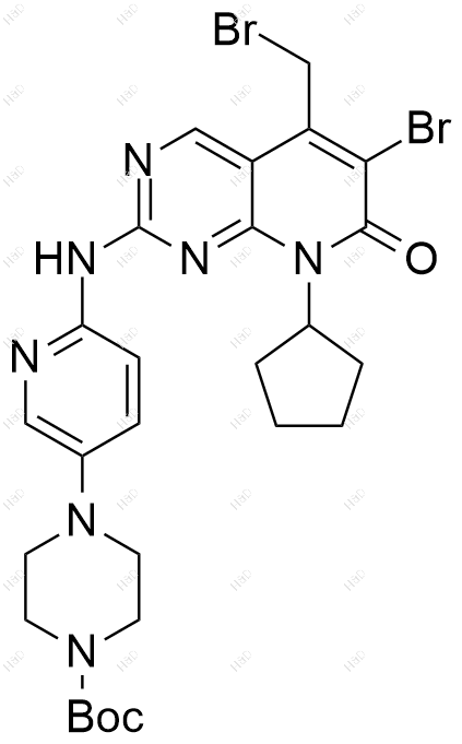 帕布昔利布杂质68结构式