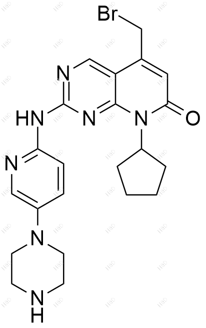 帕布昔利布杂质65结构式