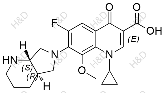 莫西沙星杂质60结构式