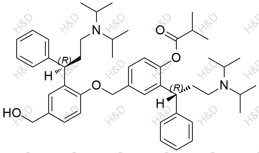 非索罗定杂质8结构式