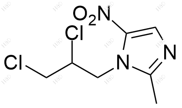 奥硝唑杂质6结构式