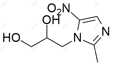 奥硝唑杂质5化学结构式
