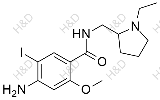 氨磺必利杂质C结构式