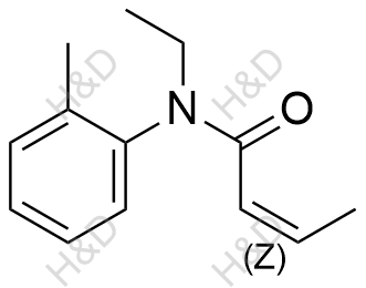 (Z)-克罗米通结构式