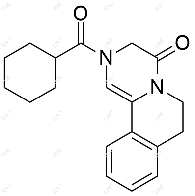 吡喹酮EP杂质B化学结构式