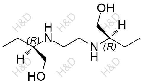 乙胺丁醇EP杂质C化学结构式