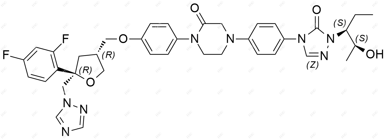 泊沙康唑杂质75结构式