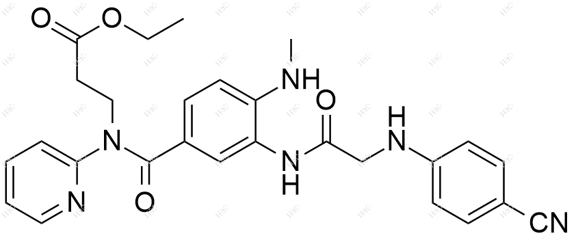 达比加群酯杂质56结构式