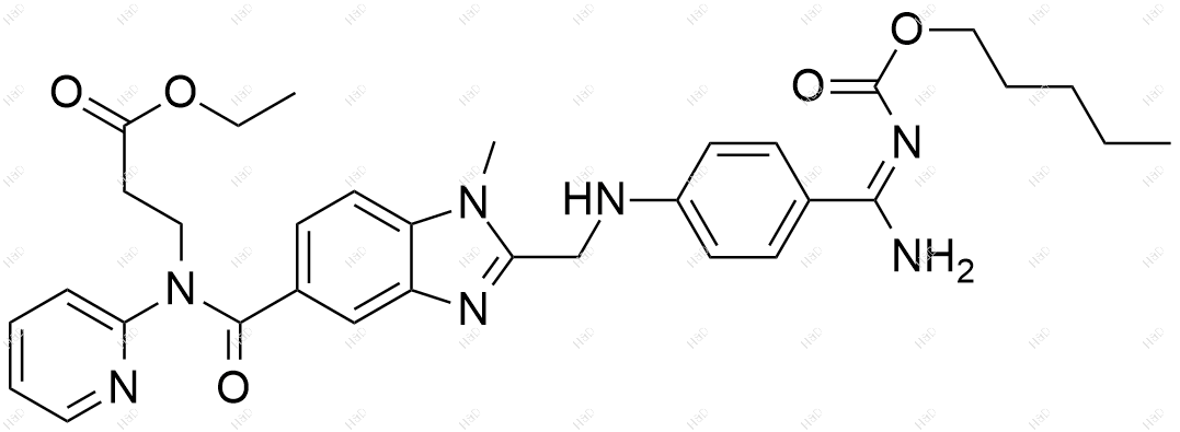 达比加群酯杂质54结构式