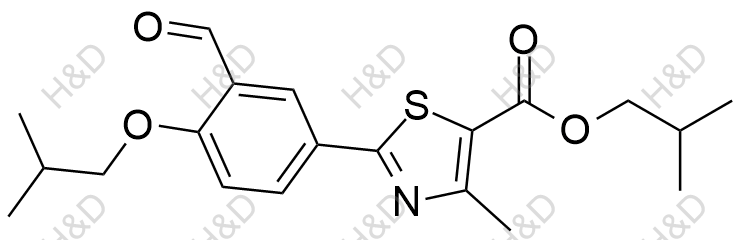 非布索坦杂质103结构式