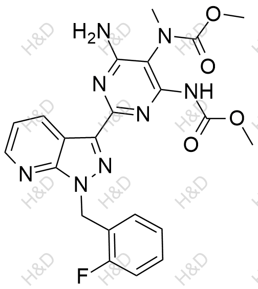 利奥西呱杂质8结构式