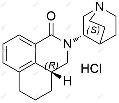 (R,S)-盐酸帕洛诺司琼结构式