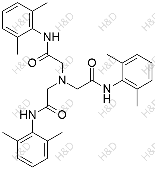 利多卡因杂质31结构式