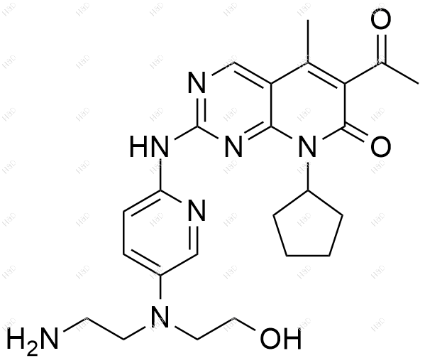 帕布昔利布杂质45结构式