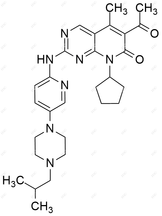 帕布昔利布杂质43结构式