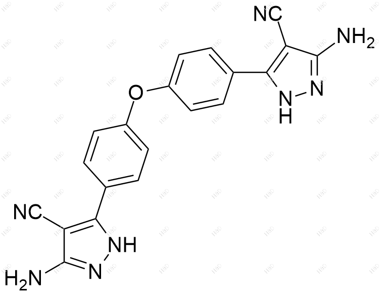 依鲁替尼杂质40结构式