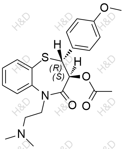 地尔硫卓杂质A结构式