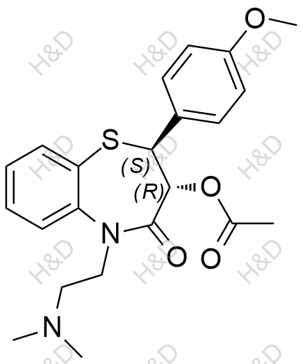 地尔硫卓杂质2化学结构式