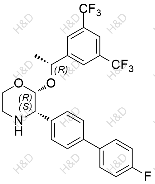 阿瑞匹坦杂质37结构式