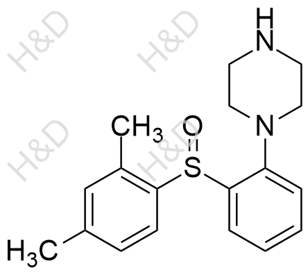 沃替西汀杂质25结构式