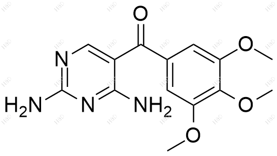 甲氧苄啶EP杂质B化学结构式