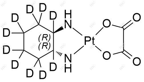 奥沙利铂-d10结构式