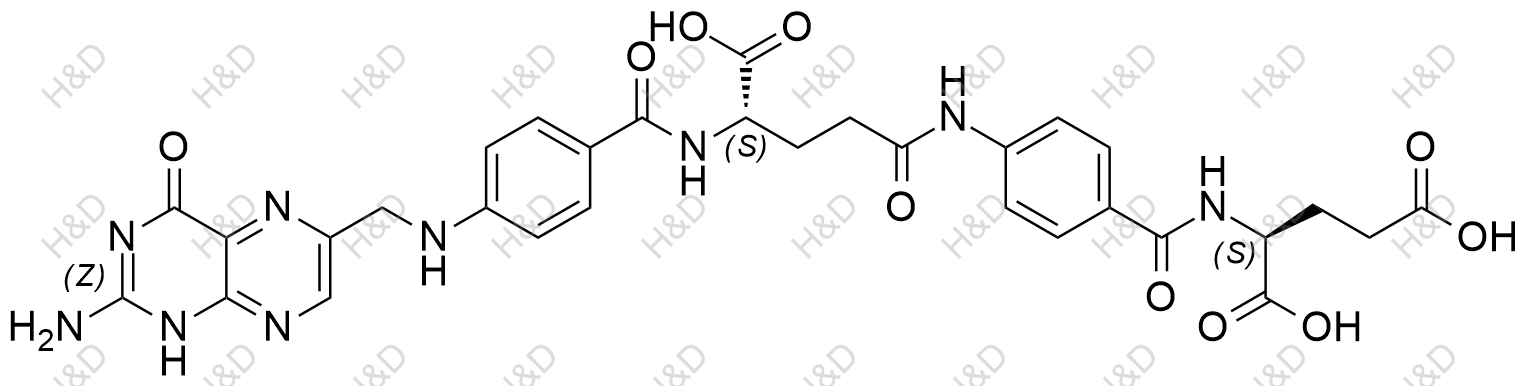叶酸EP杂质H结构式