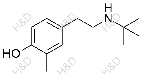 沙丁胺醇EP杂质H结构式