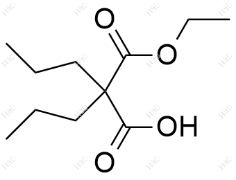 丙戊酸钠杂质1化学结构式