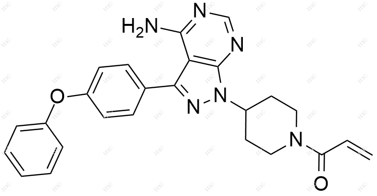 依鲁替尼杂质34结构式