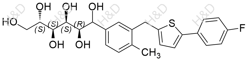 卡格列净杂质61结构式
