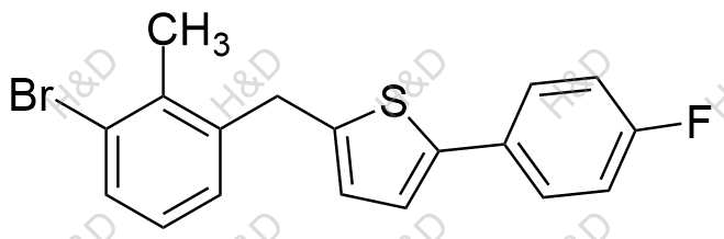 卡格列净杂质51结构式