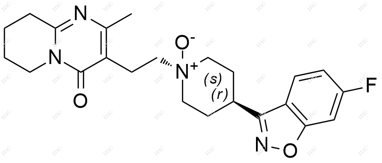 利培酮顺式N-氧化物结构式