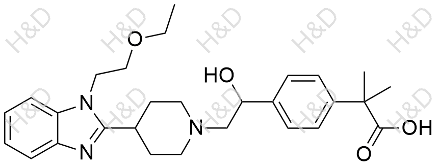 比拉斯汀杂质20结构式