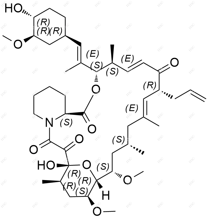 他克莫司C4-差向异构体二烯结构式