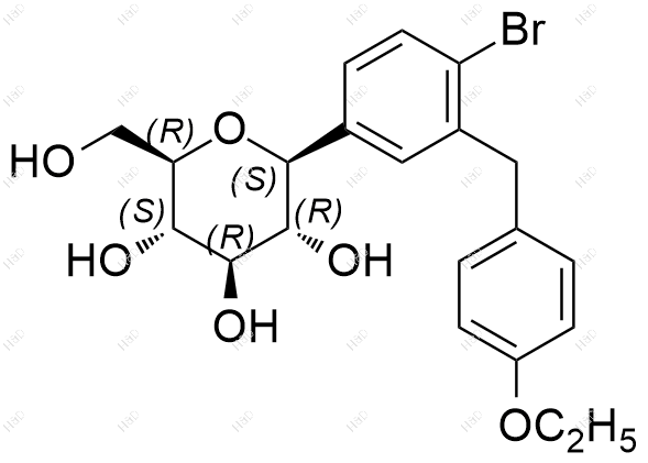 达格列净杂质6化学结构式