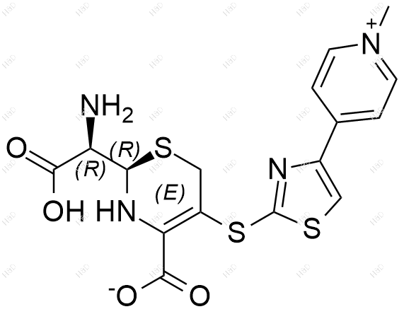 头孢洛林酯杂质23结构式
